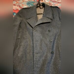 Vintage Wool Swiss Army Coat Xl